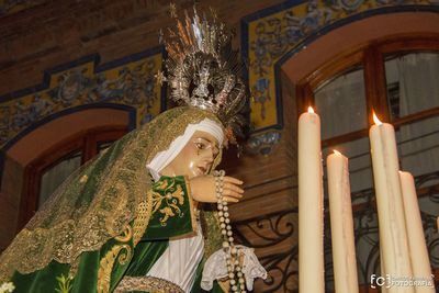 La Dolorosa y el Cristo de la Misericordia llenan de 'Pasión' el Jueves Santo