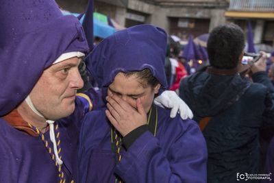 La lluvia obliga a suspender procesiones del Viernes Santo en Talavera