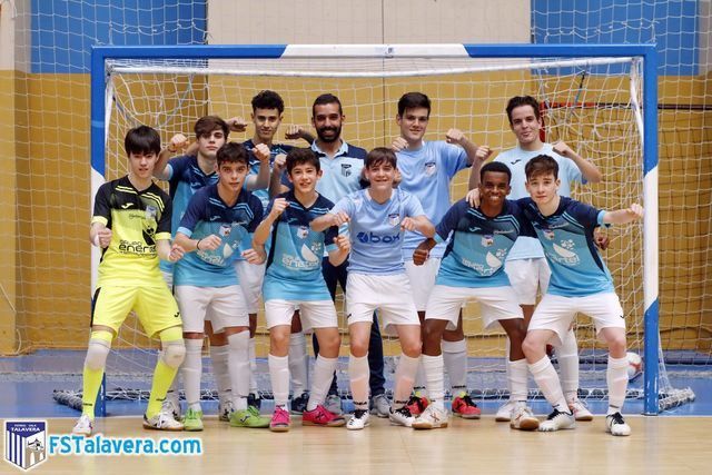 El cadete del Soliss FS Talavera, campeón del Grupo I de la categoría Provincial