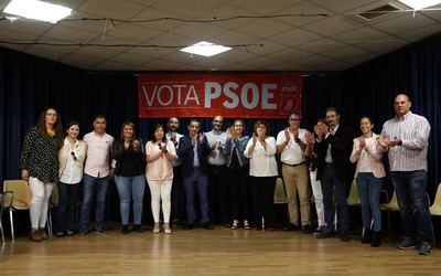 El PSOE presenta en Pepino su candidatura para las próximas elecciones