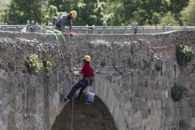 Nueva iluminación: el puente viejo de Talavera 'brillará' en unas semanas