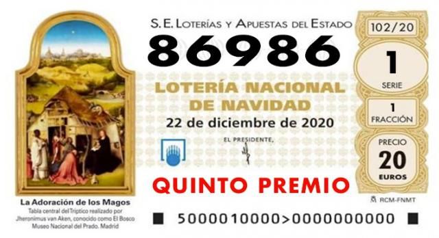 LOTERIA NAVIDAD | Ya ha salido el primer quinto... cae en Illescas