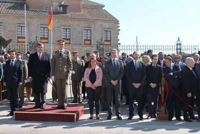 Velada celebra el I acto de Exaltación a la bandera española