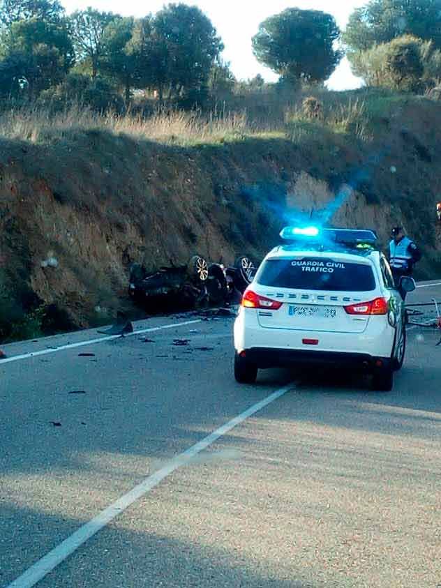 Accidente en el kilómetros 3 de la CM-4102