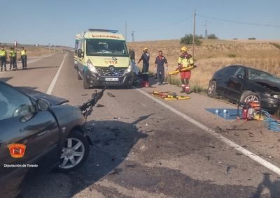 Dos fallecidos tras la caída y posterior incendio de una avioneta en el aeródromo de Casarrubios del Monte