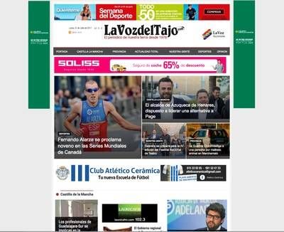 La web de La Voz del Tajo estrena nuevo diseño y se adapta a cualquier dispositivo