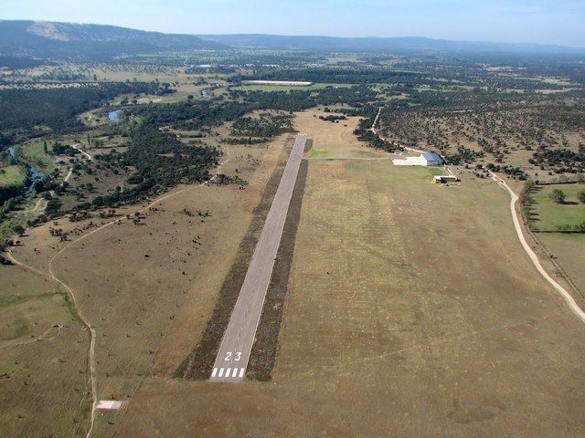 Imagen del aeródromo de La Iglesuela