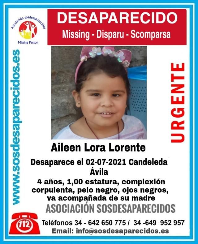 Buscan a una niña de 4 años desaparecida en Candeleda