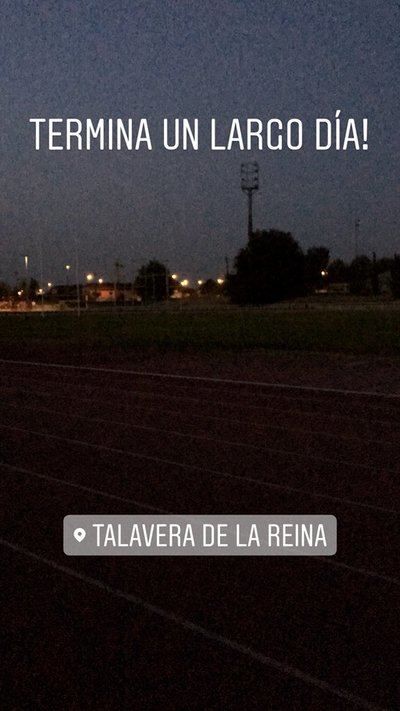 Alarza se ve obligado a entrenar sin luz y con riesgo de sufrir una lesión