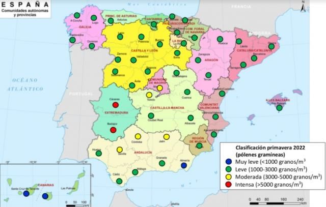 Los alérgicos al polen se enfrentan a una primavera variable