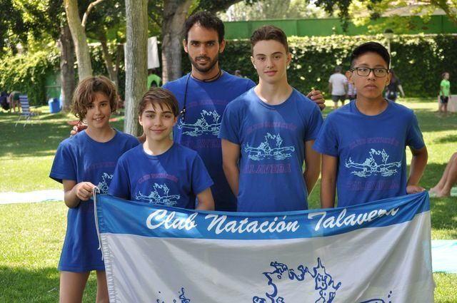 El Club Natación Talavera logra tres metales en el Regional Alevín