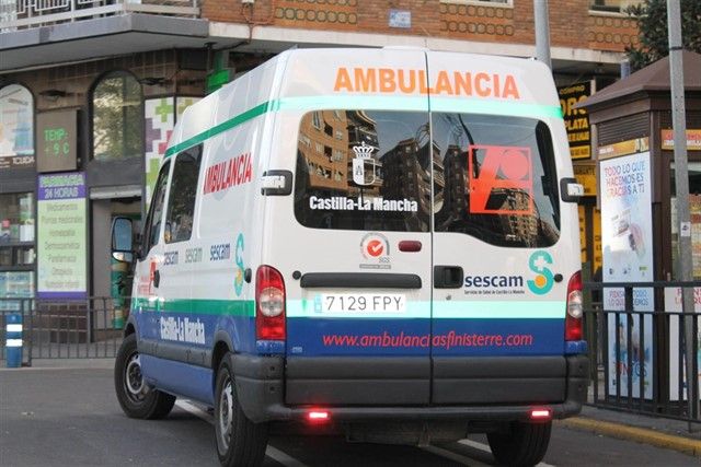 Ambulancia en Talavera de la Reina 