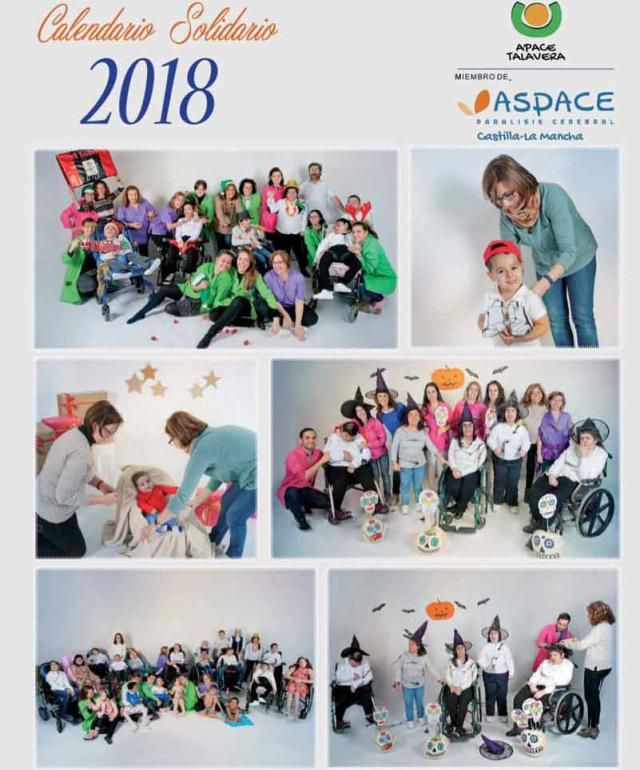 APACE presenta su calendario 2018 “Trabajando desde el corazón”