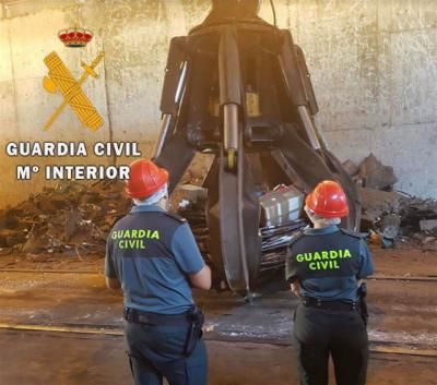 La Guardia Civil destruyó más de 50.000 armas de fuego durante el pasado año