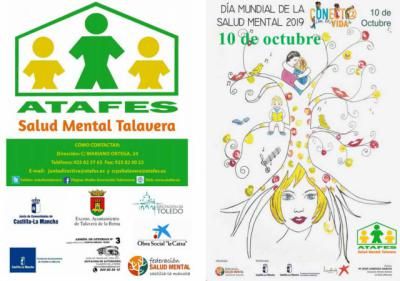 ACTIVIDADES ATAFES | 'Conect@ con la vida' lema elegido para conmemorar el Día Mundial de la Salud Mental