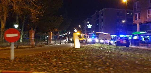 Dos heridos en un atropello en la Avenida de Extremadura