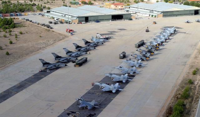 Imagen de la Base Aérea de Los Llanos.