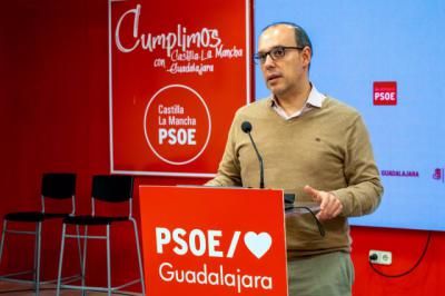 Pablo Bellido, cabeza de lista de la candidatura del PSOE a las Cortes por Guadalajara