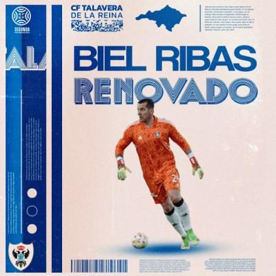 Biel Ribas renueva una temporada más por el CF Talavera