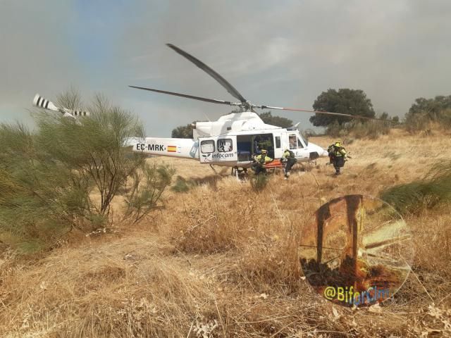 INCENDIO | Cerca de la nueve de la noche se controló el fuego en Las Herencias