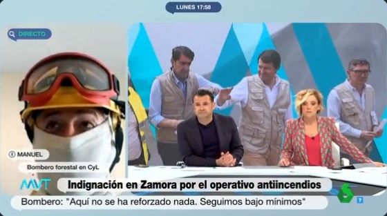 Captura de Pantalla del programa de La Sexta 'Más vale tarde'