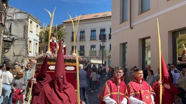 Talavera inicia el Domingo de Ramos con la procesión de La Borriquita