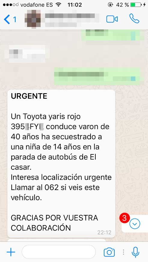 Un bulo se propaga por toda Talavera durante este fin de semana