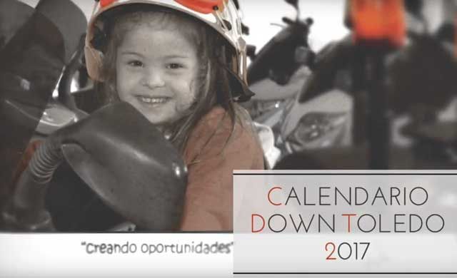 'Nos ayudan y protegen', el calendario benéfico de la Asociación Down Toledo