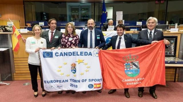 Candeleda recoge su título de Villa Europea del Deporte en 2018