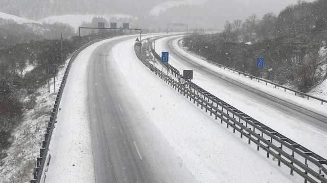 Castilla-La Mancha registra 30 incidencias leves por nieve