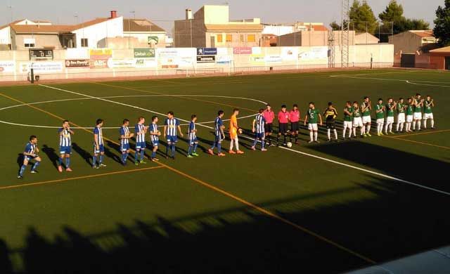 Primera victoria a domicilio del CF Talavera en Carrión (1-2)