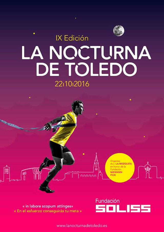 La IX edición de la Carrera Nocturna de Toledo, en octubre