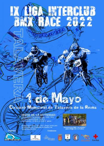 Llega a Talavera la IX Liga Interclubs BMX Race 2022