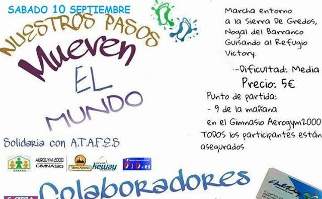 El gimnasio 'Aerogym 2000' organiza una marcha solidaria 