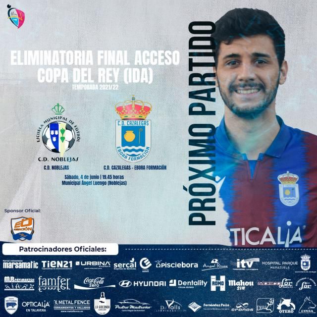 El Cazalegas Ebora Formación se enfrenta a la eliminatoria de la Copa del Rey