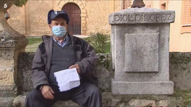 Pedro Sanz, un pastor jubilado de Segovia. FOTO/TELECINCO