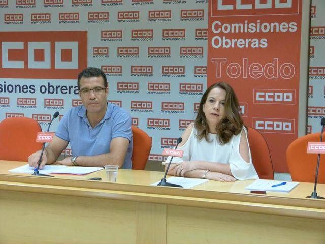 Rueda de prensa de CC.OO.