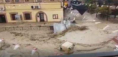 Más vídeos de la inundación de Cebolla