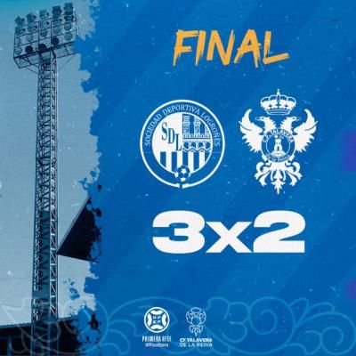 Derrota del CF Talavera en Las Gaunas después de ir ganando 0-2