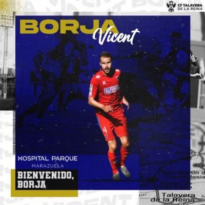 Borja Vicent se suma a la plantilla del CF Talavera