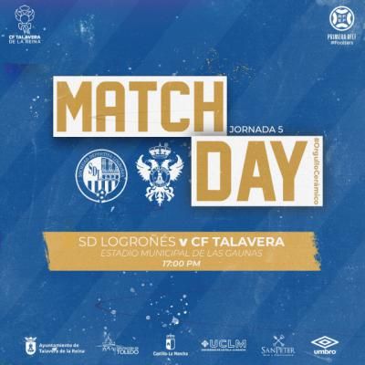 El CF Talavera ya está preparado para el partido de esta tarde contra el SD Logroñés