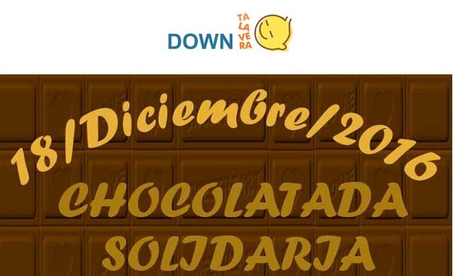 I Chocolatada Solidaria a favor de 'Down Talavera' este domingo 18