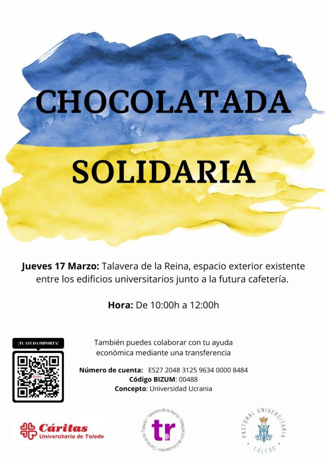 Chocolatada solidaria en Talavera