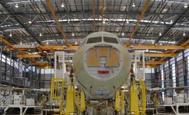 33 trabajadores salen de la planta de Airbus por la bajada de pedidos