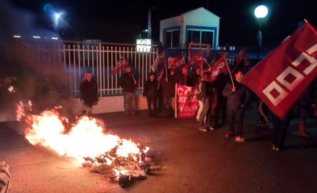 Primera jornada de huelga en mataderos de aves y conejos en la región