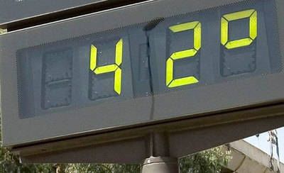 Alerta por altas temperaturas, el jueves pueden alcanzarse 42º