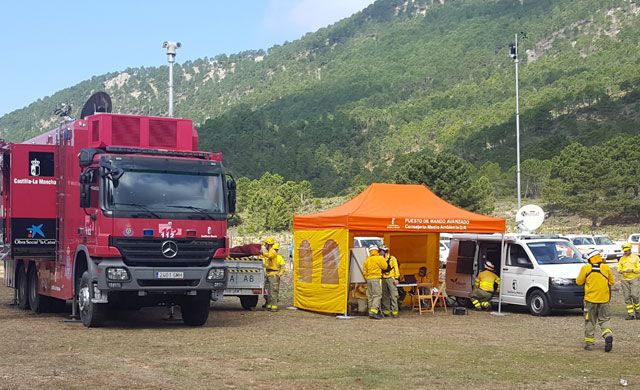 150 efectivos participan en el simulacro de activación del PLATECAM