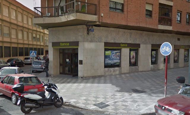 Detenido por atracar con un arma de fuego un banco en Albacete