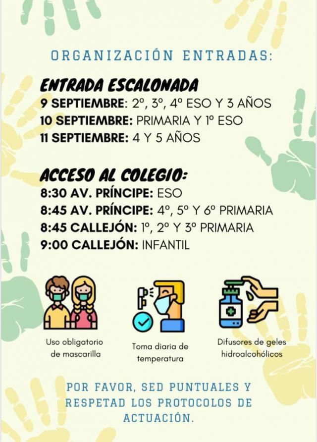 REGIÓN | Normalidad en el inicio del curso escolar