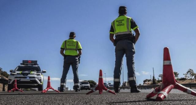 Control. Guardia Civil | Foto: EFE